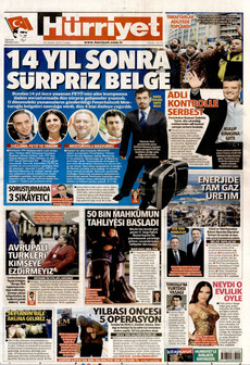 HÜRRİYET 26 Aralık 2025 gazete manşeti