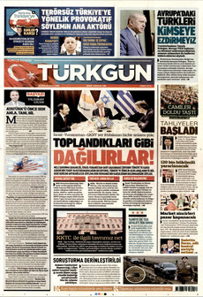TÜRKGÜN 26 Aralık 2025 gazete manşeti