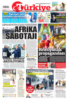 TÜRKİYE GAZETESİ 26 Aralık 2025 gazete manşeti