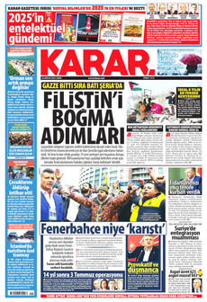KARAR 26 Aralık 2025 gazete manşeti