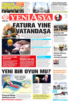 YENİ ASYA 26 Aralık 2025 gazete manşeti