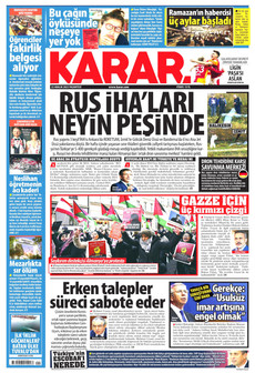 KARAR 22 Aralık 2025 gazete manşeti