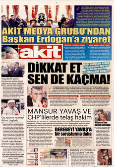 YENİ AKİT 22 Aralık 2025 gazete manşeti