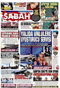 SABAH 23 Aralık 2025 gazete manşeti