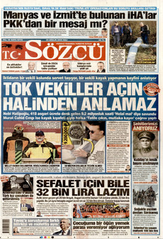 SÖZCÜ 23 Aralık 2025 gazete manşeti