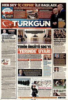 TÜRKGÜN 23 Aralık 2025 gazete manşeti