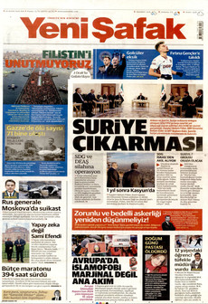 YENİ ŞAFAK 23 Aralık 2025 gazete manşeti