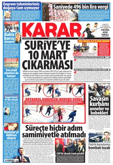 KARAR 23 Aralık 2025 gazete manşeti
