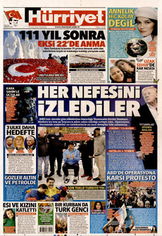 HÜRRİYET 5 Ocak 2026 gazete manşeti