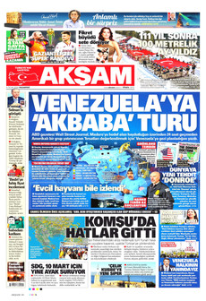 AKŞAM 5 Ocak 2026 gazete manşeti