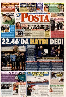 POSTA 5 Ocak 2026 gazete manşeti