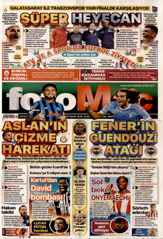 FOTOMAÇ 5 Ocak 2026 gazete manşeti
