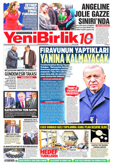 YENİBİRLİK 3 Ocak 2026 gazete manşeti