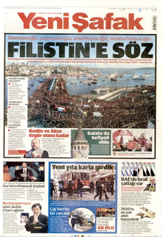 YENİ ŞAFAK 2 Ocak 2026 gazete manşeti