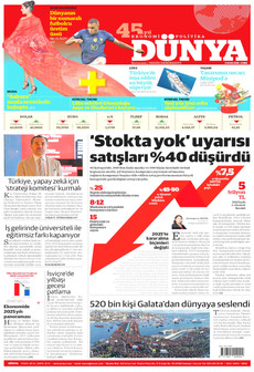 DÜNYA 2 Ocak 2026 gazete manşeti