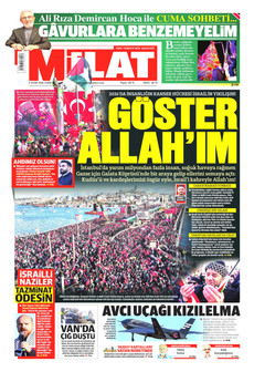 MİLAT 2 Ocak 2026 gazete manşeti