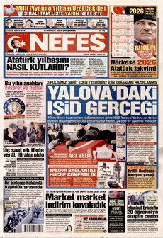 NEFES 31 Aralık 2025 gazete manşeti