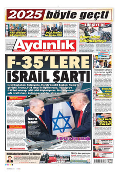 AYDINLIK GAZETESİ 31 Aralık 2025 gazete manşeti