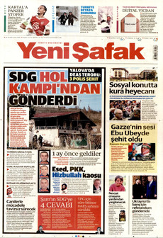 YENİ ŞAFAK 30 Aralık 2025 gazete manşeti