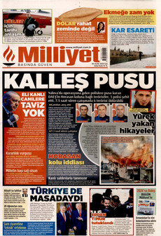 MİLLİYET 30 Aralık 2025 gazete manşeti