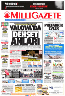 MİLLİ GAZETE 30 Aralık 2025 gazete manşeti
