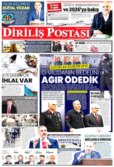 DİRİLİŞ POSTASI 30 Aralık 2025 gazete manşeti
