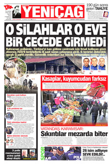 YENİÇAĞ 30 Aralık 2025 gazete manşeti
