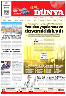 DÜNYA 30 Aralık 2025 gazete manşeti
