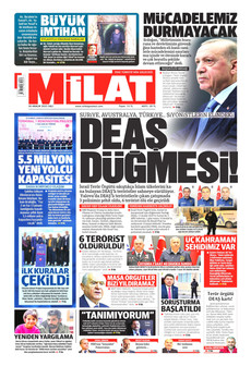 MİLAT 30 Aralık 2025 gazete manşeti