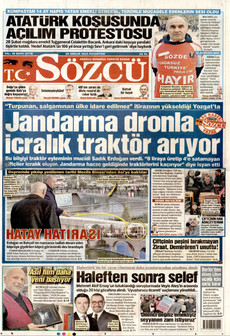 SÖZCÜ 29 Aralık 2025 gazete manşeti