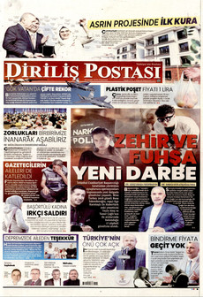 DİRİLİŞ POSTASI 29 Aralık 2025 gazete manşeti