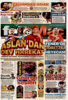 FOTOMAÇ 29 Aralık 2025 gazete manşeti