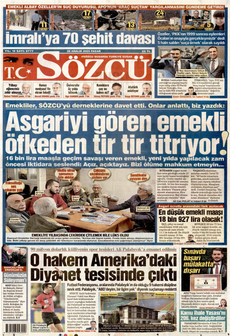 SÖZCÜ 28 Aralık 2025 gazete manşeti