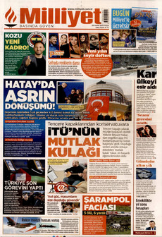 MİLLİYET 28 Aralık 2025 gazete manşeti
