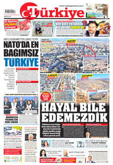 TÜRKİYE GAZETESİ 27 Aralık 2025 gazete manşeti