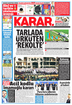 KARAR 27 Aralık 2025 gazete manşeti
