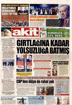 YENİ AKİT 27 Aralık 2025 gazete manşeti