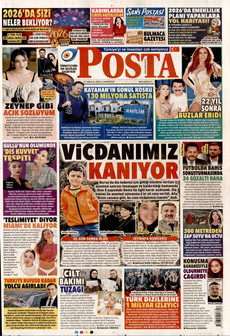 POSTA 27 Aralık 2025 gazete manşeti