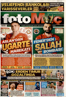 FOTOMAÇ 27 Aralık 2025 gazete manşeti