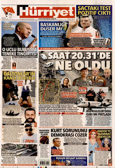 HÜRRİYET 25 Aralık 2025 gazete manşeti