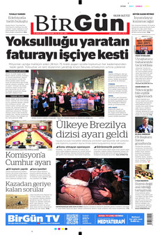 BİRGÜN 25 Aralık 2025 gazete manşeti