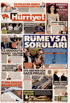HÜRRİYET 21 Aralık 2025 gazete manşeti