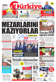 TÜRKİYE GAZETESİ 21 Aralık 2025 gazete manşeti