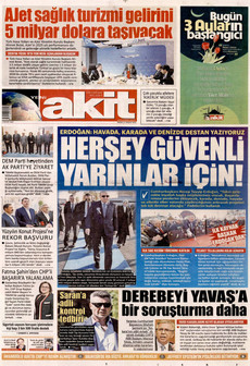 YENİ AKİT 21 Aralık 2025 gazete manşeti