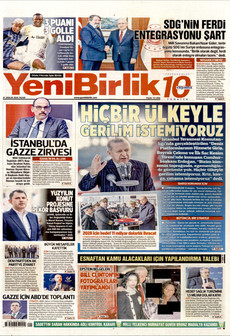 YENİBİRLİK 21 Aralık 2025 gazete manşeti