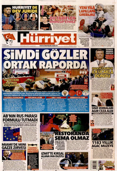 HÜRRİYET 20 Aralık 2025 gazete manşeti