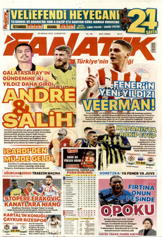 FANATİK 20 Aralık 2025 gazete manşeti
