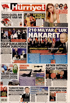 HÜRRİYET 19 Aralık 2025 gazete manşeti