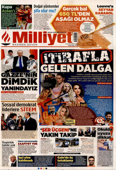MİLLİYET 19 Aralık 2025 gazete manşeti