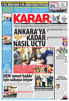KARAR 18 Aralık 2025 gazete manşeti